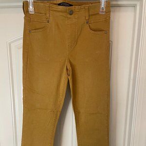 Liverpool Mustard Color Skinny Jean - Size 6